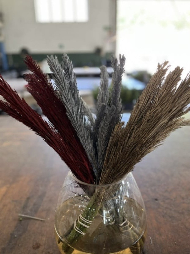 Pine Green - Gold, Red, Silver